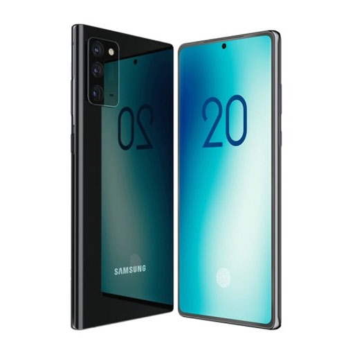 갤럭시노트20 예상도.[국대폰 제공]